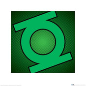 Pyramid DC Comics Green Lantern Symbol affiche art 40x40cm | Yourdecoration.fr