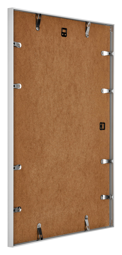 Aurora Aluminium Cadre Photo 50x70cm Argent Mat Arriere Oblique | Yourdecoration.fr