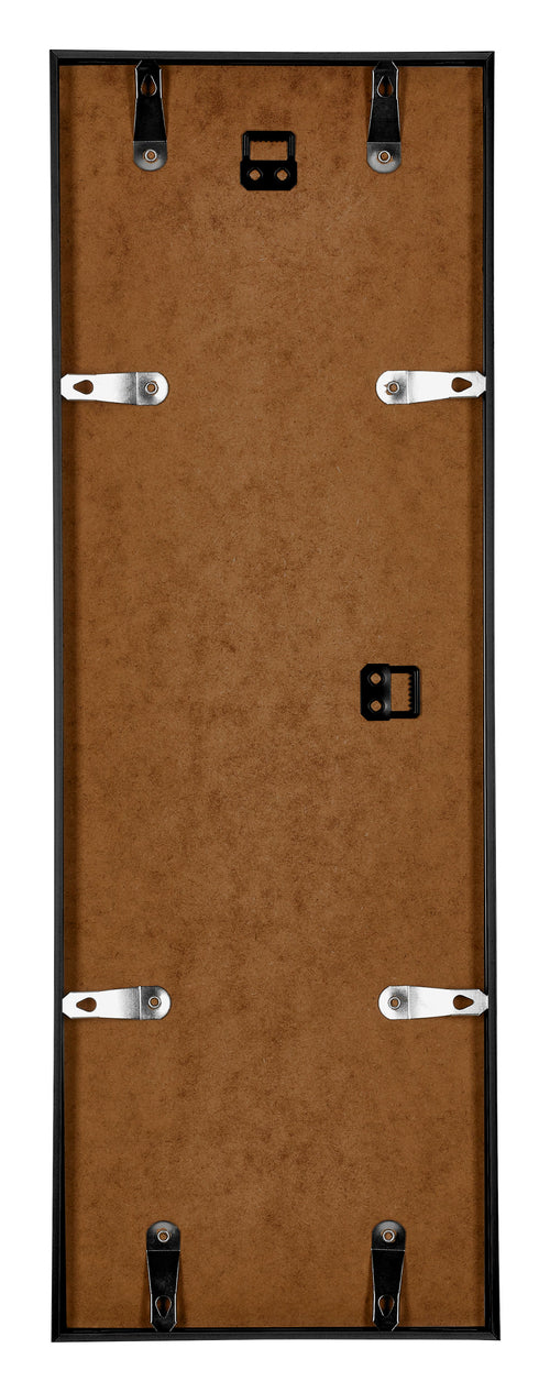 Austin Aluminium Cadre Photo 25x75cm Noir Brillant Arriere | Yourdecoration.fr