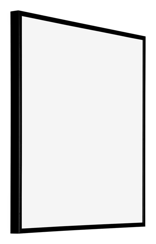 Austin Aluminium Cadre Photo 40x40cm Noir Brillant De Face Oblique | Yourdecoration.fr