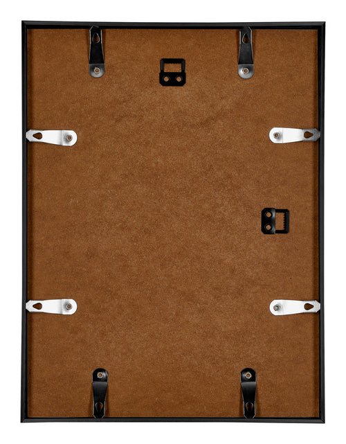 Austin Aluminium Cadre Photo 48x64cm Noir Brillant Arriere | Yourdecoration.fr