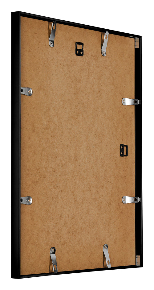 Austin Aluminium Cadre Photo 50x60cm Noir Brillant Arriere Oblique | Yourdecoration.fr