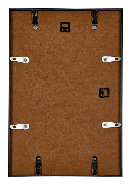 Austin Aluminium Cadre Photo 50x75cm Noir Brillant Arriere | Yourdecoration.fr