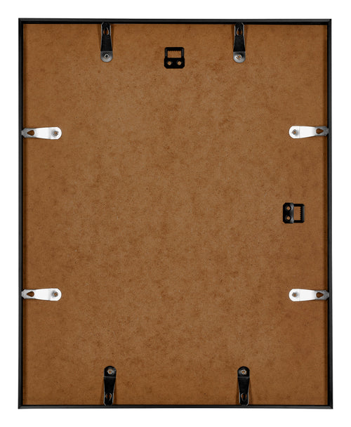 Austin Aluminium Cadre Photo 60x70cm Noir Brillant Arriere | Yourdecoration.fr