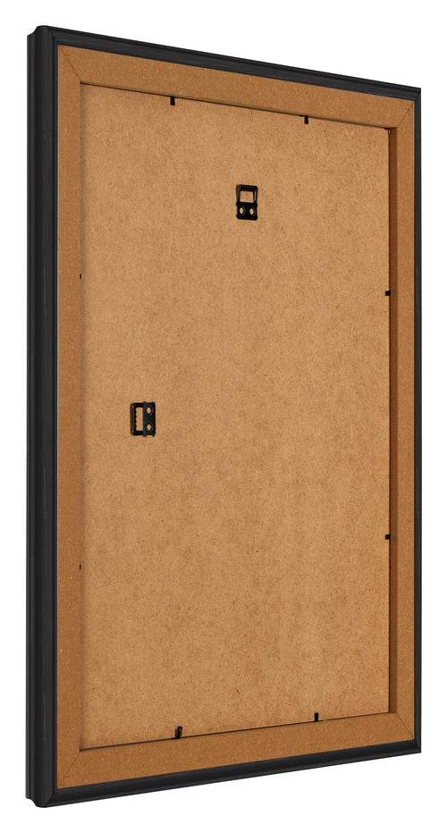 Cadre Photo 20x25cm Noir Grain de Bois MDF Lazio Arriere Oblique | Yourdecoration.fr