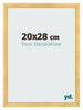 Cadre Photo 20x28cm Or Vintage MDF Pisa De Face Mesure | Yourdecoration.fr