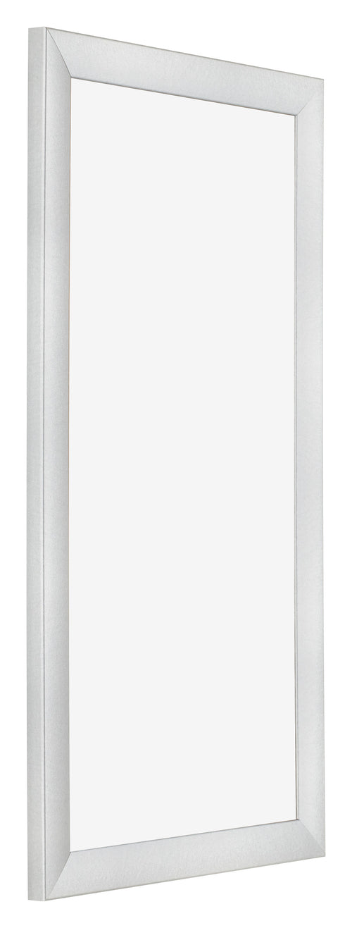 Cadre Photo 20x40cm Argent Noir Patine MDF Pisa De Face Oblique | Yourdecoration.fr