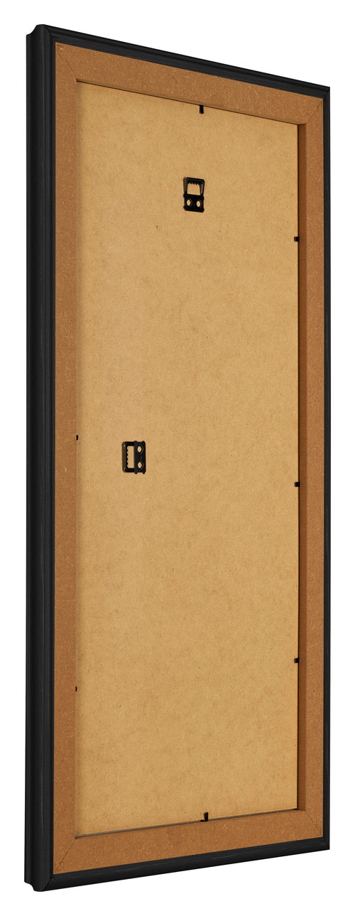 Cadre Photo 20x40cm Noir Grain de Bois MDF Lazio Arriere Oblique | Yourdecoration.fr