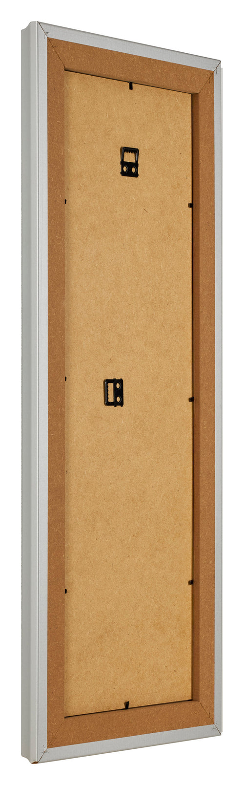 Cadre Photo 20x60cm Argent Mat MDF Lazio Arriere Oblique | Yourdecoration.fr