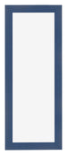 Cadre Photo 20x60cm Bleu Fonce Patine MDF Pisa De Face | Yourdecoration.fr