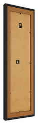 Cadre Photo 20x60cm Noir Grain de Bois MDF Lazio Arriere Oblique | Yourdecoration.fr