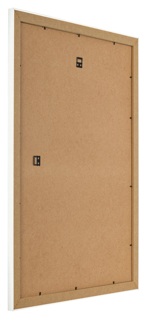 Cadre Photo 21x30cm Blanc Vintage MDF Pisa Arriere Oblique | Yourdecoration.fr