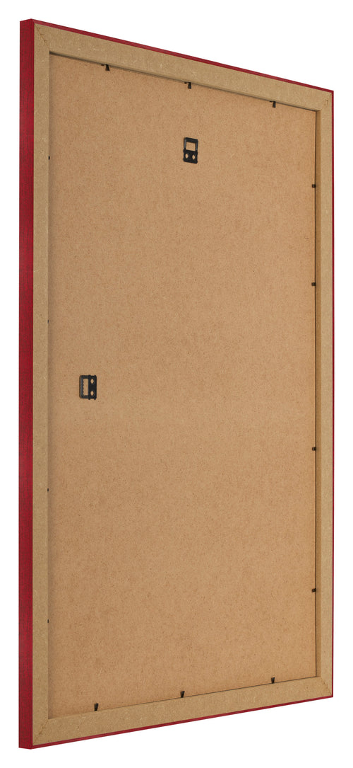 Cadre Photo 21x30cm Vin Rouge Patine MDF Pisa Arriere Oblique | Yourdecoration.fr