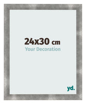 Cadre Photo 24x30cm Metal Vintage MDF Pisa De Face Mesure | Yourdecoration.fr