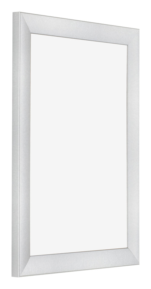 Cadre Photo 24x32cm Argent Noir Patine MDF Pisa De Face Oblique | Yourdecoration.fr