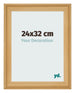 Cadre Photo 24x32cm De Pin Grain de Bois MDF Lazio De Face Mesure | Yourdecoration.fr