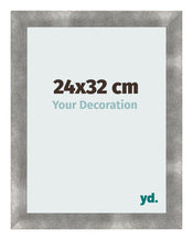Cadre Photo 24x32cm Metal Vintage MDF Pisa De Face Mesure | Yourdecoration.fr