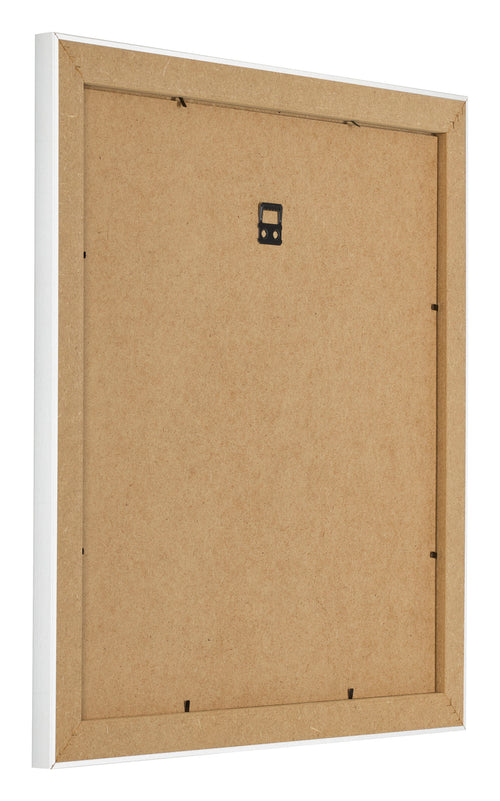 Cadre Photo 25x25cm Blanc Vintage MDF Pisa Arriere Oblique | Yourdecoration.fr