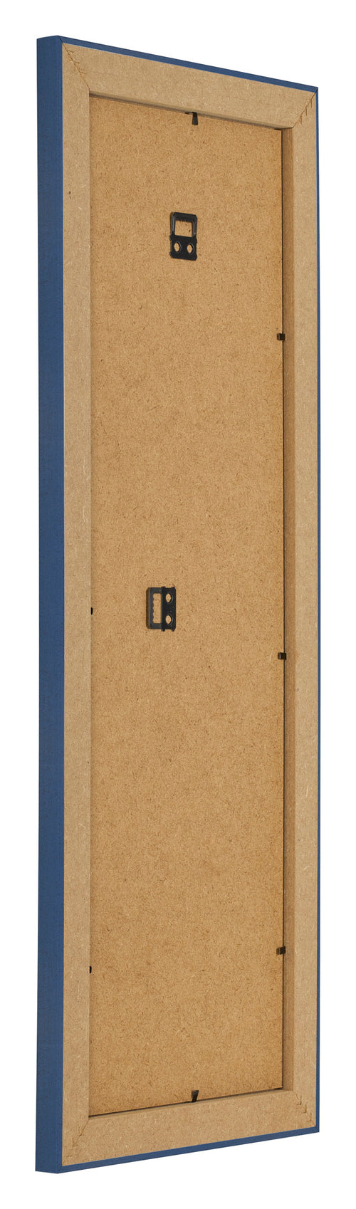 Cadre Photo 25x75cm Bleu Fonce Patine MDF Pisa Arriere Oblique | Yourdecoration.fr