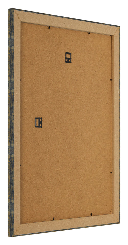 Cadre Photo 28x35cm Bleu Or Melange MDF Pisa Arriere Oblique | Yourdecoration.fr