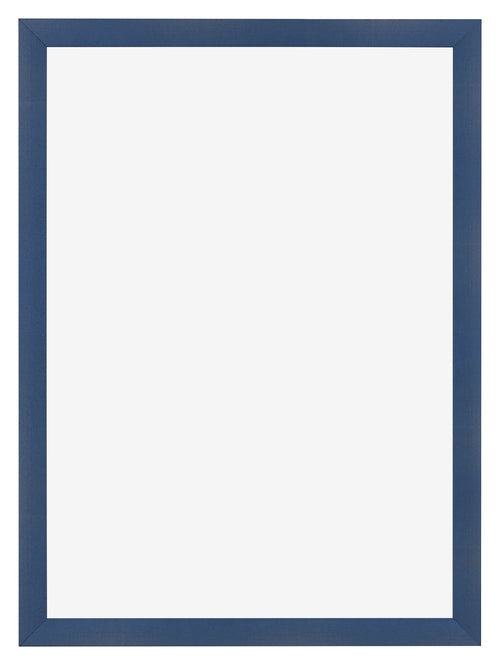 Cadre Photo 30x42cm Bleu Fonce Patine MDF Pisa De Face | Yourdecoration.fr