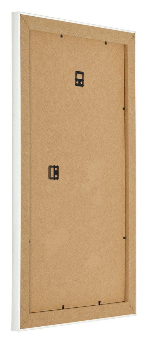 Cadre Photo 30x50cm Blanc Vintage MDF Pisa Arriere Oblique | Yourdecoration.fr