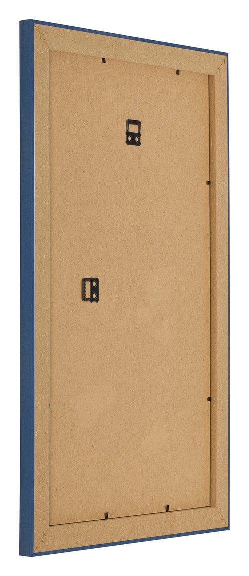 Cadre Photo 30x50cm Bleu Fonce Patine MDF Pisa Arriere Oblique | Yourdecoration.fr