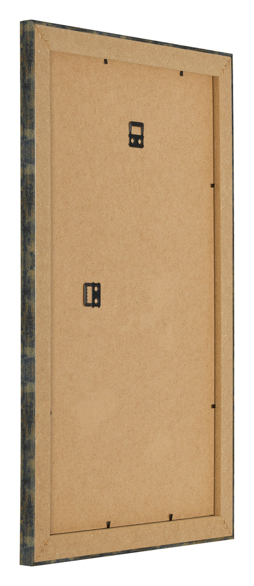 Cadre Photo 33x48cm Bleu Or Melange MDF Pisa Arriere Oblique | Yourdecoration.fr