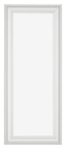 Cadre Photo 33x98cm Blanc Patine MDF Lazio De Face | Yourdecoration.fr