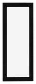 Cadre Photo 33x98cm Noir Argent Poli MDF Pisa De Face | Yourdecoration.fr