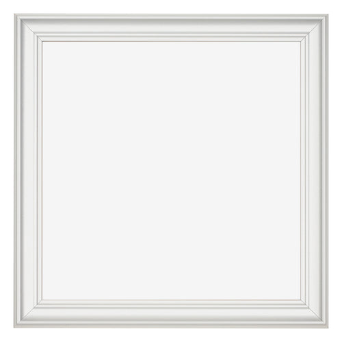 Cadre Photo 35x35cm Blanc Patine MDF Lazio De Face | Yourdecoration.fr