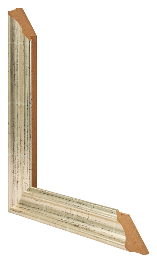 Cadre Photo 35x45cm Brillance Metallique MDF Lazio Detail Intersection | Yourdecoration.fr