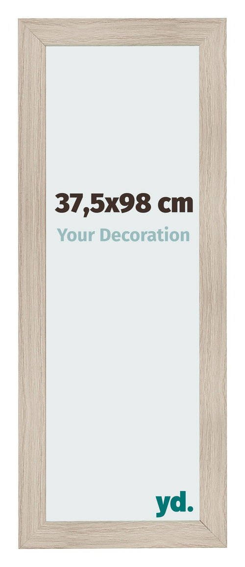 Cadre Photo 37 5x98cm Chene Rustique MDF Pisa De Face Mesure | Yourdecoration.fr