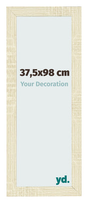 Cadre Photo 37 5x98cm Chene Sonoma MDF Pisa De Face Mesure | Yourdecoration.fr