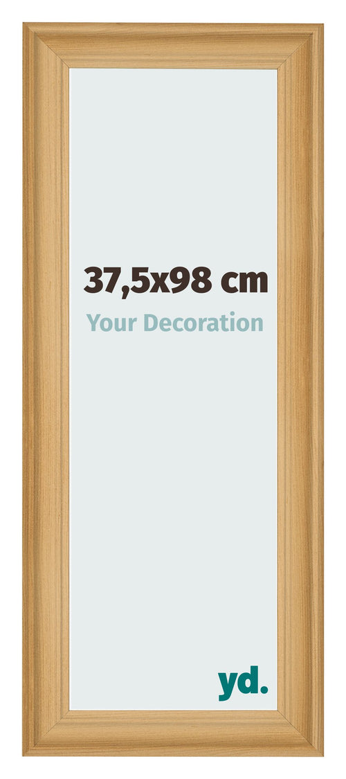 Cadre Photo 37 5x98cm De Pin Grain de Bois MDF Lazio De Face Mesure | Yourdecoration.fr