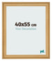 Cadre Photo 40x55cm De Pin Grain de Bois MDF Lazio De Face Mesure | Yourdecoration.fr
