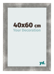 Cadre Photo 40x60cm Metal Vintage MDF Pisa De Face Mesure | Yourdecoration.fr