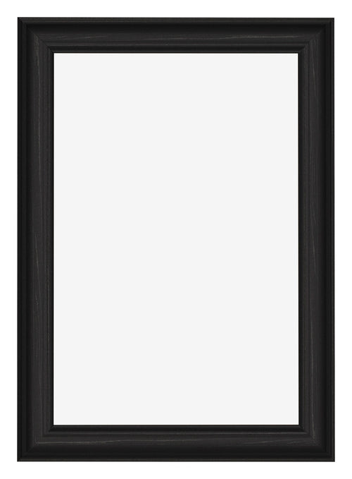 Cadre Photo 40x60cm Noir Grain de Bois MDF Lazio De Face | Yourdecoration.fr