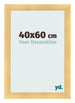 Cadre Photo 40x60cm Or Vintage MDF Pisa De Face Mesure | Yourdecoration.fr