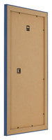 Cadre Photo 40x70cm Bleu Fonce Patine MDF Pisa Arriere Oblique | Yourdecoration.fr