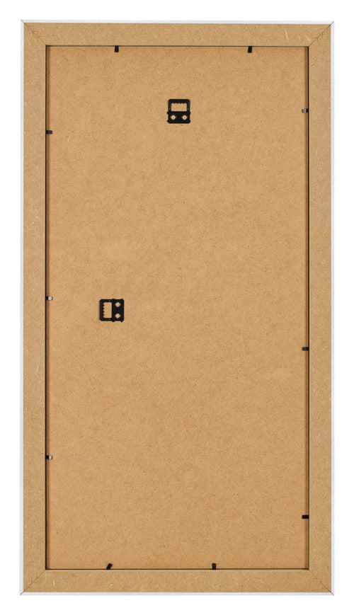 Cadre Photo 40x80cm Argent Noir Patine MDF Pisa Arriere | Yourdecoration.fr