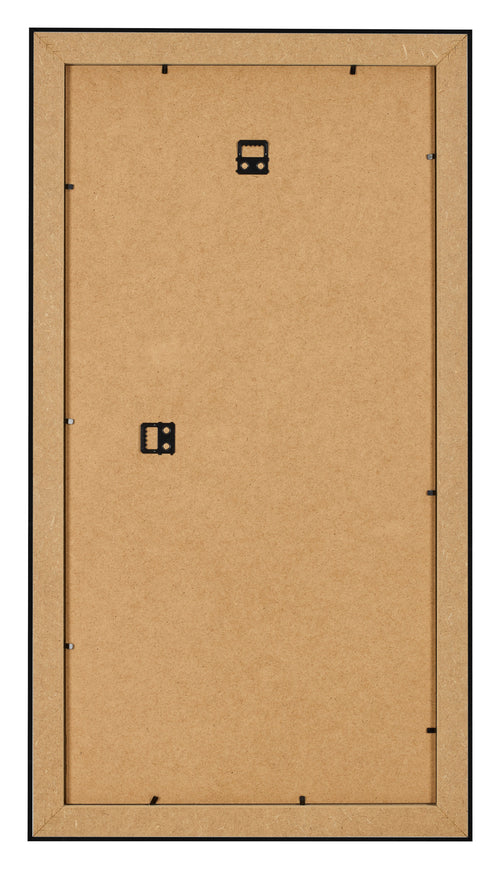 Cadre Photo 40x80cm Noir Argent Poli MDF Pisa Arriere | Yourdecoration.fr