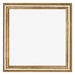 Cadre Photo 45x45cm Or Antique MDF Lazio De Face | Yourdecoration.fr