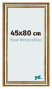 Cadre Photo 45x80cm Or Antique MDF Lazio De Face Mesure | Yourdecoration.fr