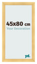 Cadre Photo 45x80cm Or Vintage MDF Pisa De Face Mesure | Yourdecoration.fr