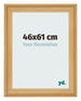 Cadre Photo 46x61cm De Pin Grain de Bois MDF Lazio De Face Mesure | Yourdecoration.fr