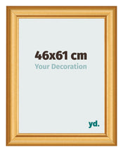 Cadre Photo 46x61cm Or Mat MDF Lazio De Face Mesure | Yourdecoration.fr
