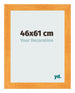 Cadre Photo 46x61cm Orange MDF Pisa De Face Mesure | Yourdecoration.fr