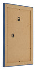 Cadre Photo 48x64cm Bleu Fonce Patine MDF Pisa Arriere Oblique | Yourdecoration.fr