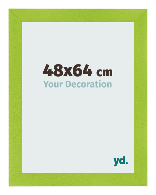 Cadre Photo 48x64cm Vert MDF Pisa De Face Mesure | Yourdecoration.fr